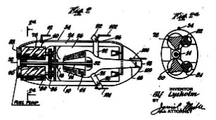Lysholm turbojet