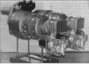 Lyulka AL-34 twin