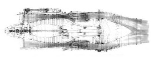 Lyulka AL-5, cross-section