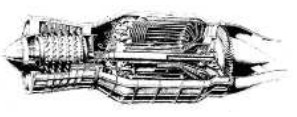 Lyulka RD-1, seccionado