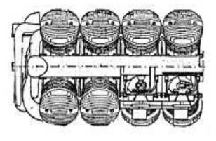 Motor Maillet, lateral