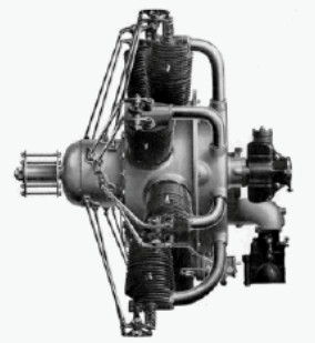 Marchetti 10-cylinder radial, double row
