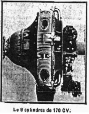 Mawen de 9 cilindros 170 CV