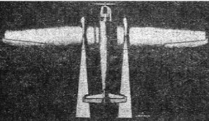 Another Max Valier project with propeller and two rockets