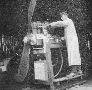 Breaking-in a 4-cylinder Maximotor engine