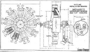 Menasco-Salmson schematics