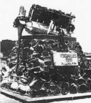 Monument with complaint from Mercedes