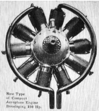 Anzani 10-cylinder 100 CV