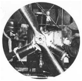 3-cylinder Anzani in a Caudron