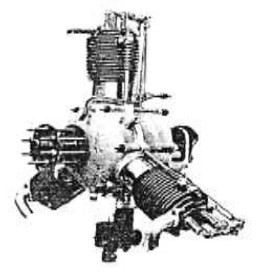Anzani radial, 3-cylinder