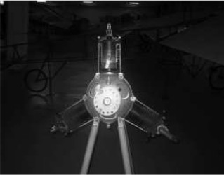 Anzani 3-cylinder at the "Museo del Aire" in  Cuatro Vientos, Madrid, Spain