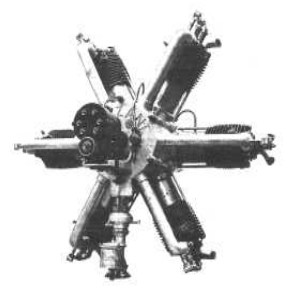Anzani type 6 75 CV