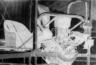 Anzani del avion Sanchis