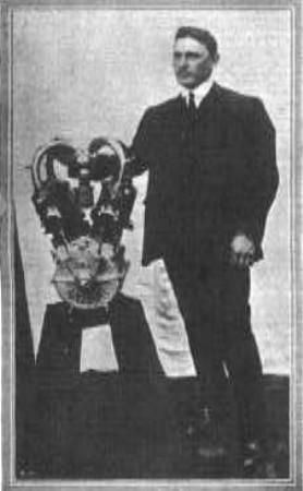 Anzani himself with an engine of this type