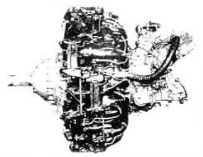 Mitsubishi Ha-112, side view