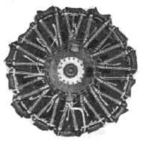 Mitsubishi Kinsei Type 96 front view
