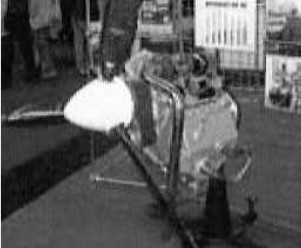 Motordesign engine with propeller