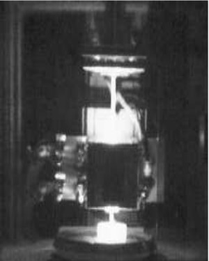 Running laser thruster