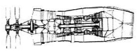 Motorostroitel NK-62, schematic drawing