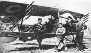 Invention of Le Prieur in WWI