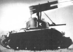 Multiple mounted rockets