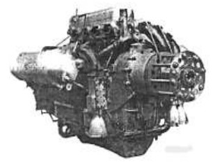 Napier Lion, angled front view