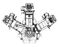 Napier Lion schematics, fig. 1