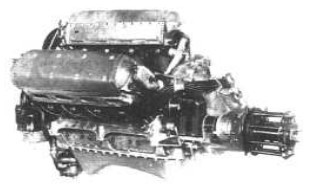 View of the Trophy engine