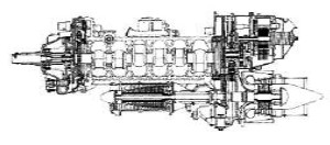 Napier Nomad, cross-section