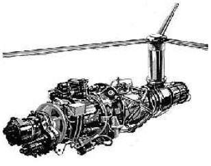 Napier Oryx with rotor