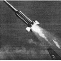 Misile with Napier ramjets