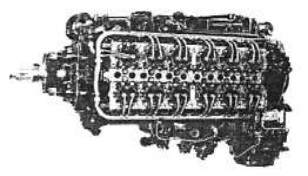 Napier Sabre, left side view