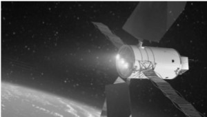 Nuclear-fusion powered space ship