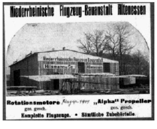 Facade of the small factory