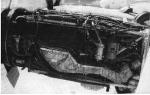 Uncovered Pond Racer engine