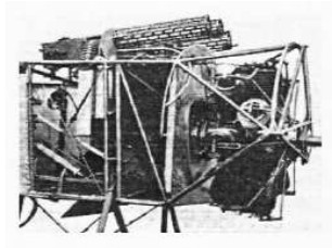 Oberursel U-III, installed in a cell