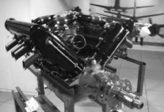 Aries V8 engine built under HS license
