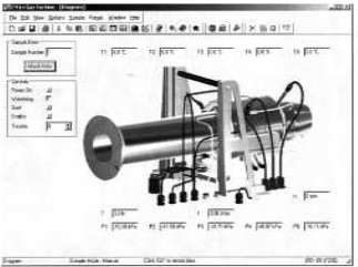 Example of a presentation screen