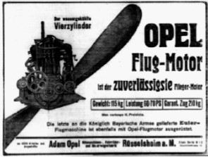 4-cylinder Opel ad