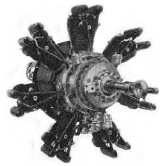 Armstrong-Siddeley Lynx with gear