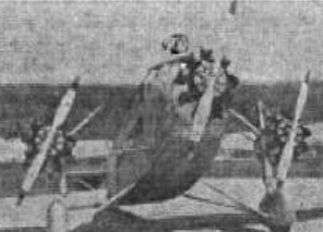 Three Packard DR-980s on a Ford Trimotor
