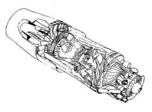 Packard J-49 drawing