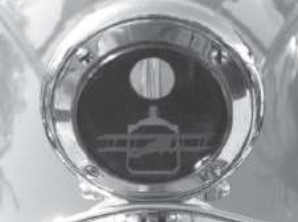 Packard car badge
