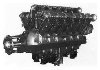 Army Air Service Engineering Div W-1 engine