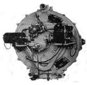 Paige engine rear view