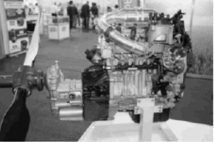 Peugeot at an exhibition