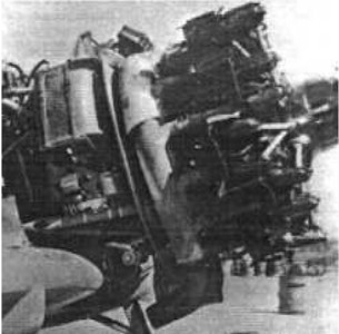 P-XI RC40 on Reggiane 2000