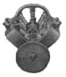 Pipe V8, vista frontal