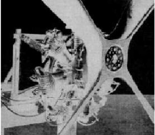 Pobjoy P.1 on test bench, fig.2