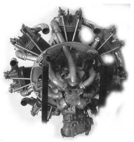 Pobjoy R, rear view